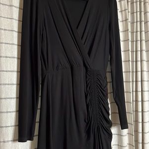 Black long sleeve dress